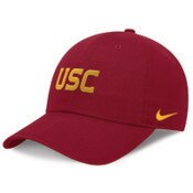 USC Trojans Nike Cardinal Wordmark Club Unstructured Adjustable Hat